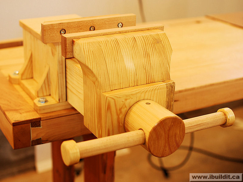 How To Make A Wooden Vise IBUILDIT.CA